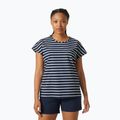 Helly Hansen dámske trekingové tričko Thalia Summer Top navy blue and white 34350_598