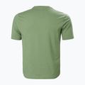 Helly Hansen pánske trekingové tričko F2F Organic Cotton 2.0 green 63340_406 2