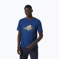 Helly Hansen pánske trekingové tričko F2F Organic Cotton 2.0 modré 63340_606