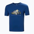 Helly Hansen pánske trekingové tričko F2F Organic Cotton 2.0 modré 63340_606 5