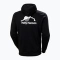 Pánska mikina Helly Hansen Yu Hoodie 2.0 black 2