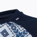 Dámska termoaktívna mikina Helly Hansen Lifa Merino Midweight Graphic Crew navy star pixel 8