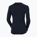 Dámska termoaktívna mikina Helly Hansen Lifa Merino Midweight Graphic Crew navy star pixel 10