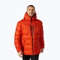 Pánska páperová bunda Helly Hansen Park Puff Parka patrol orange