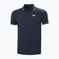 Pánske polo tričko  Helly Hansen Kos Polo navy/gold rush 5