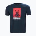 Pánske tričko Helly Hansen HP Race Graphic navy 5