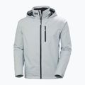 Pánska jachtárska bunda Helly Hansen Crew Hooded Midlayer 2 grey fog