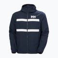 Pánska bunda Helly Hansen Salt Striped Windbreaker navy 5