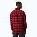 Pánska košeľa  Helly Hansen Lokka Organic Flannel red buffalo check 2