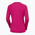 Dámska termoaktívna mikina Helly Hansen Lifa Active Stripe Crew magenta 2.0 5