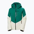 Dámska lyžiarska bunda Helly Hansen Alphelia emerald snow 10