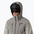 Pánska lyžiarska bunda Helly Hansen Alpha 4.0 concrete 3