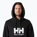 Pánska mikina Helly Hansen HH Logo Hoodie 2.0 black 3