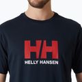 Pánske tričko Helly Hansen Logo 2.0 navy 3