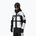 Pánska lyžiarska bunda Helly Hansen Ullr D Heritage Short grey fog snow camo aop