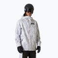 Pánska lyžiarska bunda Helly Hansen Ullr D Shell Graphic grey fog snow camo aop