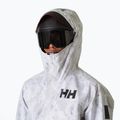 Pánska lyžiarska bunda Helly Hansen Ullr D Shell Graphic grey fog snow camo aop 3