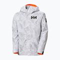 Pánska lyžiarska bunda Helly Hansen Ullr D Shell Graphic grey fog snow camo aop 10