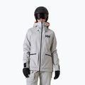 Dámska lyžiarska bunda Helly Hansen Powderqueen 3.0 grey/melange