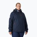 Dámska jachtárkska bunda Helly Hansen Crew Hooded Midlayer Plus 2.0 navy
