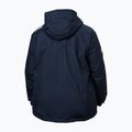 Dámska jachtárkska bunda Helly Hansen Crew Hooded Midlayer Plus 2.0 navy 10