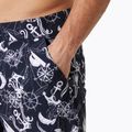 Pánske plavecké šortky Helly Hansen Newport Boardshorts 8" navy aop 3
