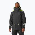 Pánska bunda do dažďa Helly Hansen Skagen Offshore ebony