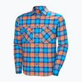 Pánske tričko Helly Hansen Lokka Organic Flannel bonfire fjell plaid 5