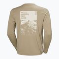 Pánske tričko longsleeve Helly Hansen Skog Graphic pebble 6