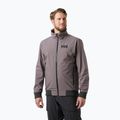 Pánska jachtárska bunda Helly Hansen HP Racing Lifaloft Bomber sparrow grey
