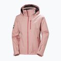 Dámska jachtárska bunda Helly Hansen Crew Hooded Midlayer 2.0 pink salt 7
