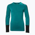 Detská súprava termoprádla Helly Hansen JR Lifa Merino Midweight signal green 6