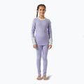 Detská súprava termoprádla Helly Hansen JR Lifa Merino Midweight bright lavender