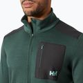Pánska trekingová mikina Helly Hansen Lifa Merino Midlayer jungle green 3