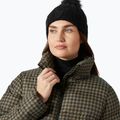 Dámska páperová bunda Helly Hansen Jade Puffer sepia houndstooth aop 3