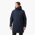 Pánska bunda do dažďa Helly Hansen Munich Insulated navy