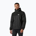 Pánska bunda do dažďa Helly Hansen Vancouver Fleece Lined ebony