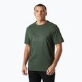 Pánske tričko Helly Hansen Box T 2.0 jungle green