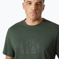 Pánske tričko Helly Hansen Box T 2.0 jungle green 3