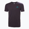 Pánske tričko Helly Hansen Nord Graphic black grape 4
