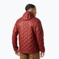 Pánska hybridná bunda Helly Hansen Lifaloft Hooded Insulator mars red 2