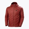 Pánska hybridná bunda Helly Hansen Lifaloft Hooded Insulator mars red 6