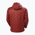 Pánska hybridná bunda Helly Hansen Lifaloft Hooded Insulator mars red 7