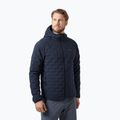 Pánska jachtárska bunda Helly Hansen HP Hybrid Stretch Hooded Insulator navy