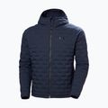 Pánska jachtárska bunda Helly Hansen HP Hybrid Stretch Hooded Insulator navy 3