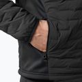 Pánska jachtárska bunda Helly Hansen HP Hybrid Stretch Hooded Insulator ebony 5