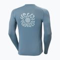 Pánske plavecké tričko longsleeve Helly Hansen Waterwear Rashguard washed navy 6