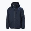 Detská jachtárska bunda Helly Hansen Crew Hooded Jr 41813 navy