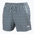 Pánske jachtárske šortky Helly Hansen Newport Trunk 4.5" navy offset stripe aop
