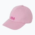 Detská šiltovka Helly Hansen Logo Jr pink lavender